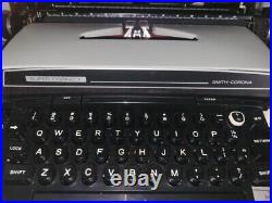 Smith Corona 6E Super Correct Electric Typewriter withCase USA Excellent Cond