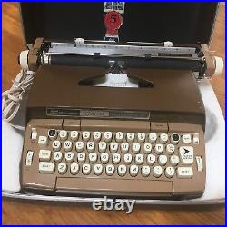 Smith Corona Coronet Automatic 12 Electric Typewriter with Carrying Case, working