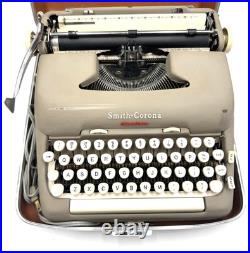 Smith Corona Vintage Electric Typewriter Portable with Case Tested READ