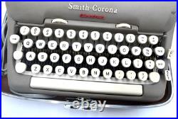 Smith Corona Vintage Electric Typewriter Portable with Case Tested READ