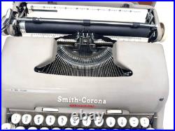 Smith Corona Vintage Electric Typewriter Portable with Case Tested READ