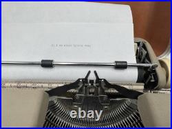 Smith Corona Vintage Electric Typewriter Portable with Case Tested READ