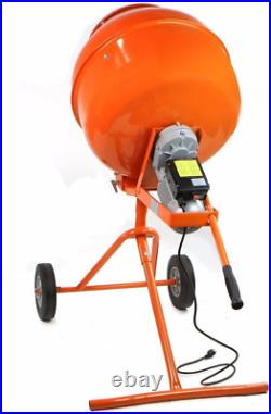 Stark USA 1/2hp 5.0 CU FT Portable Electric Concrete Cement Mixer Barrow Machine