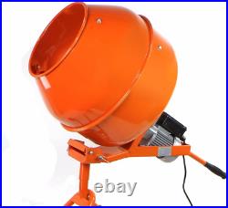 Stark USA 1/2hp 5.0 CU FT Portable Electric Concrete Cement Mixer Barrow Machine