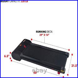 Sunny Desk Treadmill Walking Pad Running Machine Portable Treadmill for Home USA