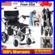 US Intelligent Power Wheelchair All Terrain Folding Portable Electric Wheelchair