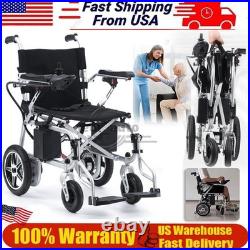 US Intelligent Power Wheelchair All Terrain Folding Portable Electric Wheelchair