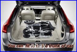 US Intelligent Power Wheelchair All Terrain Folding Portable Electric Wheelchair