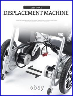 US Intelligent Power Wheelchair All Terrain Folding Portable Electric Wheelchair