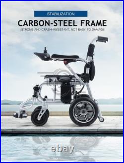 US Intelligent Power Wheelchair All Terrain Folding Portable Electric Wheelchair