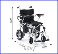 US Intelligent Power Wheelchair All Terrain Folding Portable Electric Wheelchair