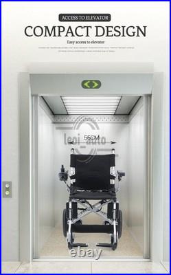 US Intelligent Power Wheelchair All Terrain Folding Portable Electric Wheelchair