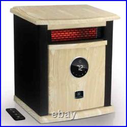USA, 1500-Watt Black Electric Logan Deluxe Portable Infrared Space Heater