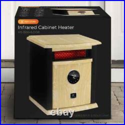 USA, 1500-Watt Black Electric Logan Deluxe Portable Infrared Space Heater