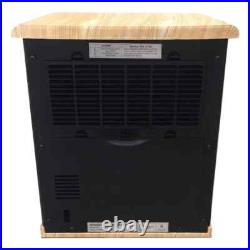 USA, 1500-Watt Black Electric Logan Deluxe Portable Infrared Space Heater