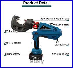 USA 16-400 Sqmm Electric Powered Hydraulic Crimping Tool Crimper Set for Factory