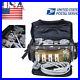 USA Portable Dental Unit Air Compressor Suction System 3 Syringe 4 Hole Black