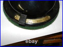 VINTAGE 1922 NICE GENERAL ELECTRIC GE RESTORED Oscillating Fan 12 brass Blade