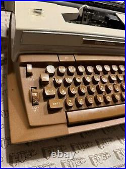 VINTAGE 1976 Smith-Corona Coronamatic 8000 Electric Typewriter with Cover TESTED