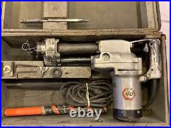 VTG Black & Decker Heavy Duty Electric Portable Rotary Hammer Drill #719 w Case