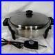 VTG Saladmaster 7256 Electric Skillet 12 Liquid Core Stainless Steel with Power
