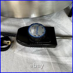 VTG Saladmaster 7256 Electric Skillet 12 Liquid Core Stainless Steel with Power
