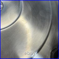 VTG Saladmaster 7256 Electric Skillet 12 Liquid Core Stainless Steel with Power