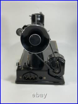 Vintage 1936 Singer 221 Featherweight Portable Electric Sewing Machine WORKING