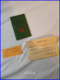 Vintage 1948 Singer Portable Electric Sewing Machine 221-1 Withextras