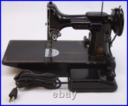Vintage 1954 Singer 221 Featherweight Portable Electric Sewing Machine AL711549