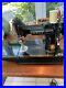 Vintage 1957 Singer Featherweight 221 Portable Electric Sewing Machine in Case