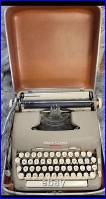 Vintage 1958 Smith Corona Electric Typewriter Functional & Stylish