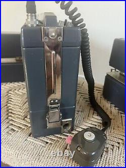 Vintage 1960's General Electric Porta-Mobile Receiver 2 Way Radio with Batteries