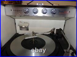 Vintage GE General Electric Trimline 500 Stereo Portable Record Player/P. RN. WORK