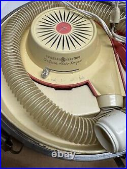 Vintage RARE General Electric Portable Deluxe Hair Dryer Model HD2SV2 Working