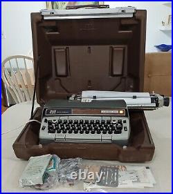 Vintage SMITH CORONA Electra 220 Typewriter WORKING + Case + Extras VGC