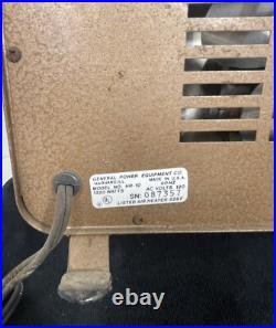 Vintage Servess HR-10 1320 Watt Radiant Portable Space Heater USA 60s