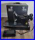 Vintage Singer Featherweight Portable Electric Sewing Machine 221-1 Case Pedal