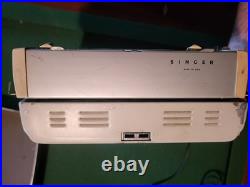 Vintage Singer T-85 Electric Portable Typewriter with Hard Case