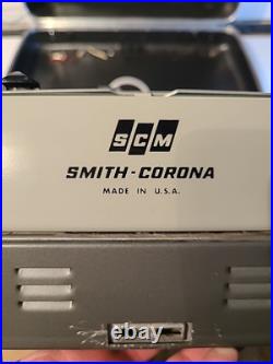 Vintage Smith Corona Electra 120 Electric Typewriter, Incl Case & Key, Works