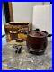 Vintage West Bend Lazy Day 6 Qt. Slow Cooker Scandia Bean Pot 5225 USA In BOX