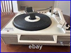 Vtg General Electric V631n Portable Record Player, Solid State Automatic 4-Speed