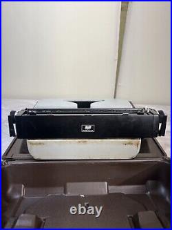 Vtg Smith Corona Super Correct Electric Typewriter 6E w Case, Working Condition