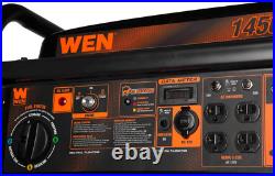 WEN 14,500-W Portable Tri-Fuel Gas Powered Generator, Electric Start, CO Sensor