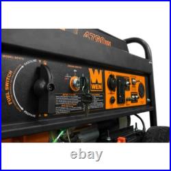 WEN 4,750-W Portable Hybrid Dual Fuel Gas Powered Generator with Electric Start