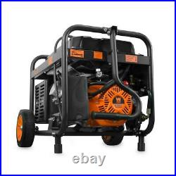 WEN 4,750-W Portable Hybrid Dual Fuel Gas Powered Generator with Electric Start