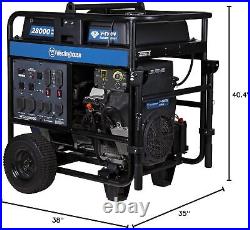 Westinghouse 28000-W Portable RV Ready Gas-Powered Generator with Electric Start