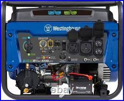 Westinghouse 6,600-W Portable Dual Fuel Gas Generator with Remote Start, CO Sensor