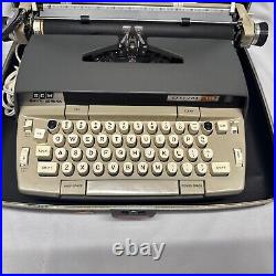 Working Smith Corona Electra 120 Jeweled Vintage Electric Typewriter With Key