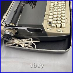 Working Smith Corona Electra 120 Jeweled Vintage Electric Typewriter With Key